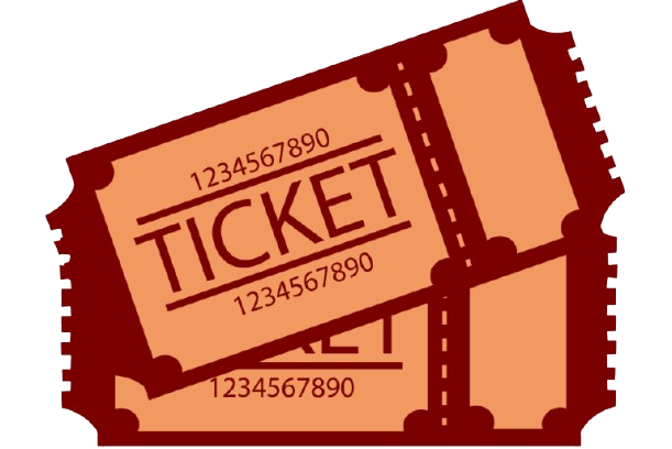 Two tickets - an icon for Canonmills Church events